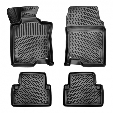 Set 4 Covorase Auto din Cauciuc pentru Honda Accord VIII (2007-2012) [1]