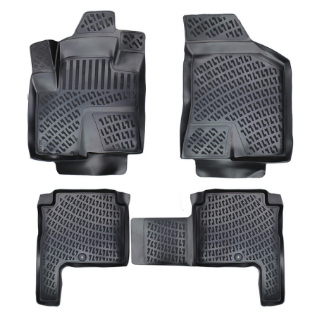 Set 4 Covorase Auto din Cauciuc pentru Hyundai Santa Fe II (2006-2012) [1]