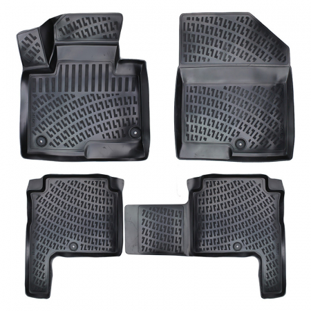 Set 4 Covorase Auto din Cauciuc pentru Hyundai Santa Fe III (2012-2017) [1]