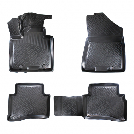HYUNDAI - Set 4 Covorase Auto din Cauciuc pentru Hyundai Tucson III (2015-2020)