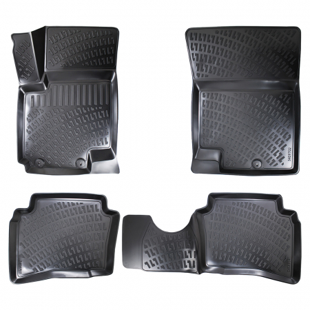 KIA - Set 4 Covorase Auto din Cauciuc pentru Kia Soul I (2008-2014)
