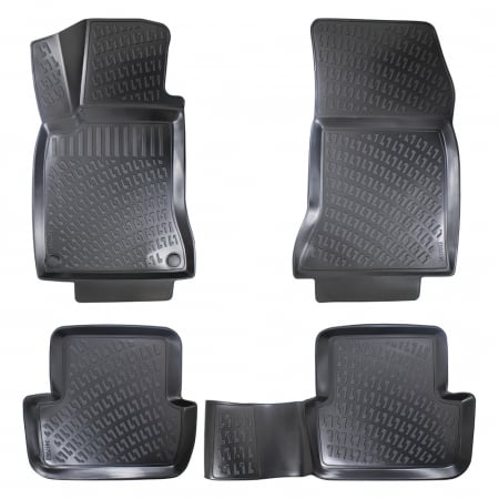 MERCEDES - Set 4 Covorase Auto din Cauciuc pentru Mercedes A Class W176 (2013-2018)