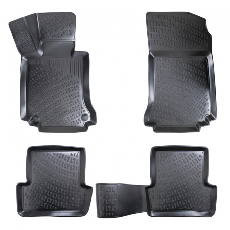 Set 4 Covorase Auto din Cauciuc pentru Mercedes C Class W204 (2007-2014) [1]
