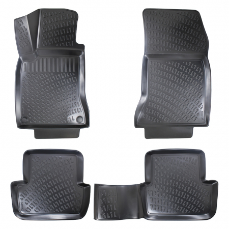 MERCEDES - Set 4 Covorase Auto din Cauciuc pentru Mercedes Cla I (C117) (2013-2019)