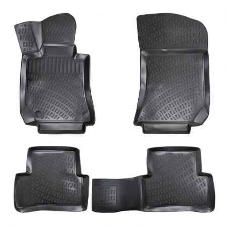 Set 4 Covorase Auto din Cauciuc pentru Mercedes E Class W212  (2010-2016) [1]