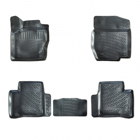 Set 4 Covorase Auto din Cauciuc pentru Mercedes Gl X164 (2006-2013) [4]