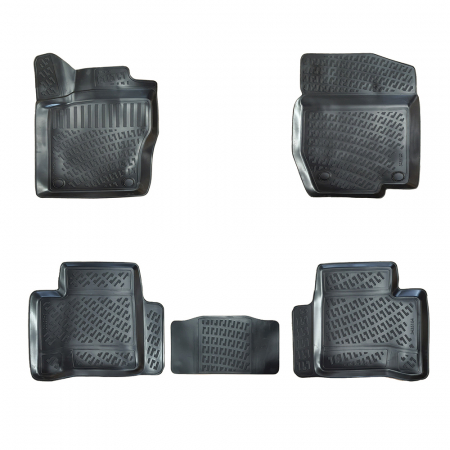 Set 4 Covorase Auto din Cauciuc pentru Mercedes Gle-Class (M-Class) W164 Ii (2006-2011) [4]
