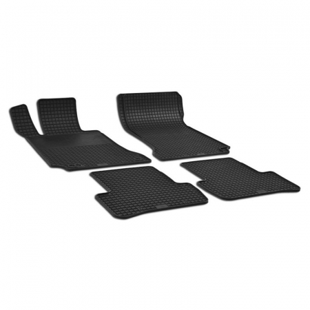 MERCEDES - Set 4 Covorase Auto din Cauciuc pentru Mercedes (W204) C-Klasse (2007-2014). (X204) Glk-Klasse (2009-2015)