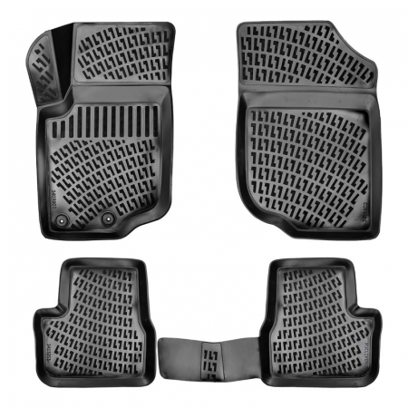 Set 4 Covorase Auto din Cauciuc pentru Peugeot 207 (2006-2014) [1]