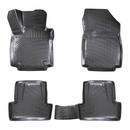Set 4 Covorase Auto din Cauciuc pentru Renault Captur (2013-2019) [1]