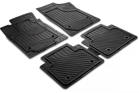 Set 4 Covorase Auto din Cauciuc pentru Set Covorase Auto Pvc Universale Extra