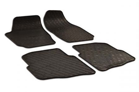 SKODA - Set 4 Covorase Auto din Cauciuc pentru Skoda Fabia (2000-2007)