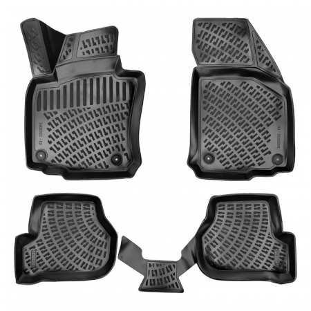 Set 4 Covorase Auto din Cauciuc pentru Skoda Octavia II (2004-2013) [1]
