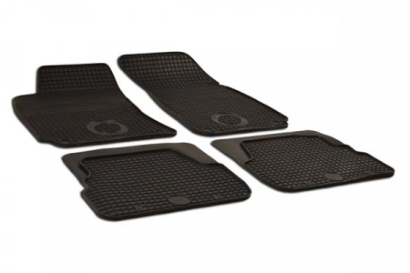 SKODA - Set 4 Covorase Auto din Cauciuc pentru Skoda Superb (2002-2008)