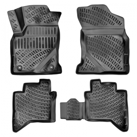 Set 4 Covorase Auto din Cauciuc pentru Toyota Hilux VIII (2015-) [1]