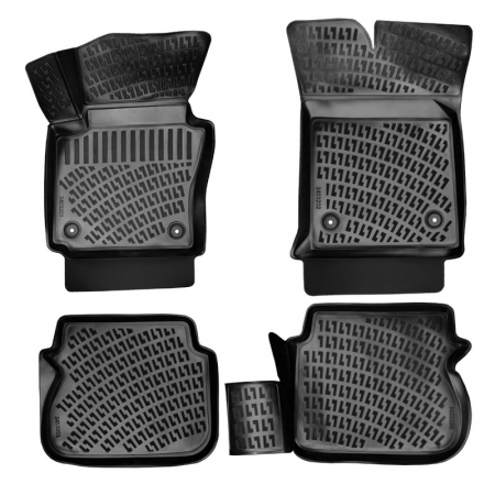 Set 4 Covorase Auto din Cauciuc pentru Volkswagen Caddy III  (2004-2020) [1]