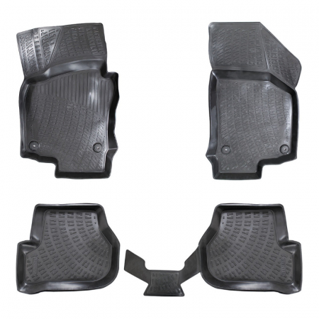 Set 4 Covorase Auto din Cauciuc pentru Volkswagen Golf 6  (2008-2012) [1]