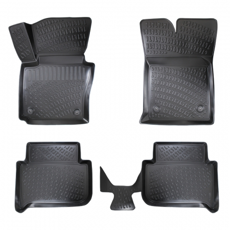 VOLKSWAGEN - Set 4 Covorase Auto din Cauciuc pentru Volkswagen Touran I (2003-2015)