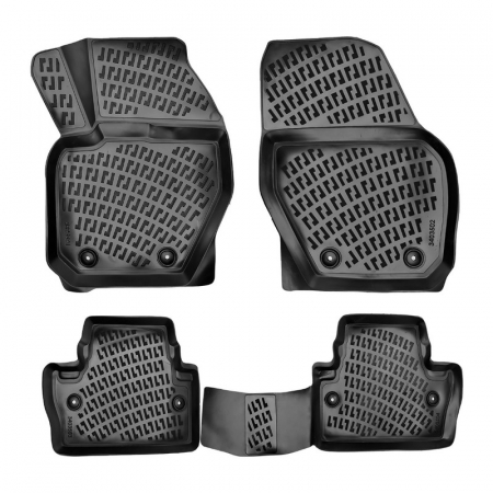 Set 4 Covorase Auto din Cauciuc pentru Volvo S60 II (2010-2018) [1]
