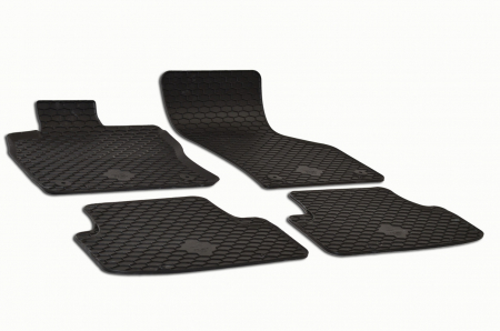 VOLKSWAGEN - Set 4 Covorase Auto din Cauciuc pentru Vw Golf VII (2012-2019), Golf VIII (2020-),  Audi A3 (2012-2020),(2020-)  Seat Leon (2012-2019)