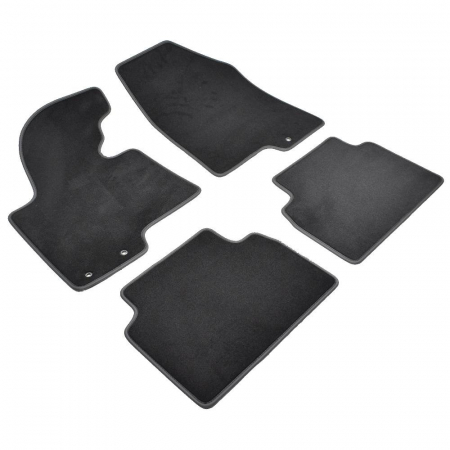 Set 4 Covorase Auto Textil pentru Hyundai IX35 (2009-2015) - Sisteme fixare inele metalice 12mm [3]