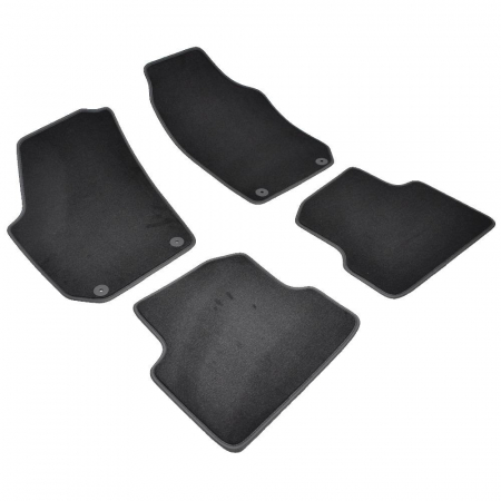 SKODA - Set 4 Covorase Auto Textil pentru Skoda Fabia II (2007-2014)