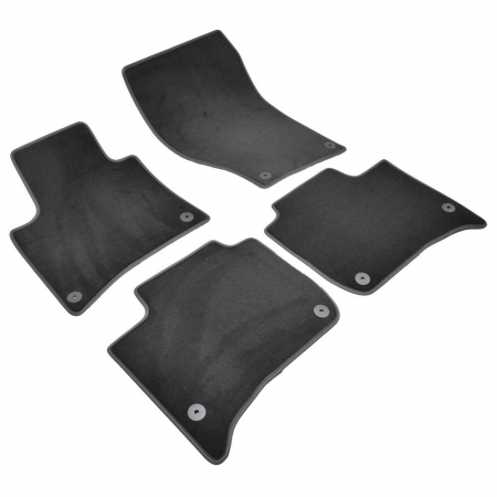 VOLKSWAGEN - Set 4 Covorase Auto Textil pentru Volkswagen Touareg II (2010-2018)