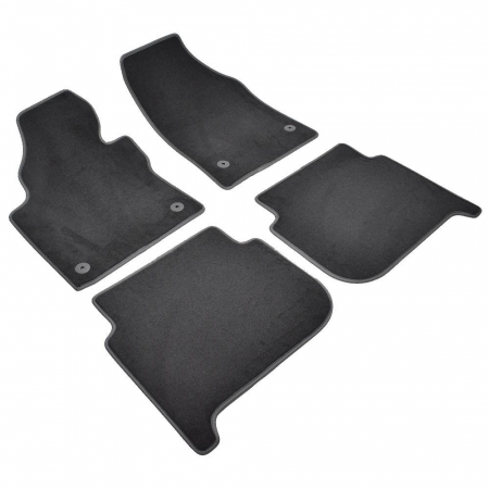Covorase si tavite - Set 4 Covorase Auto Textil pentru Volkswagen Touran I MK2 (2010-2015)