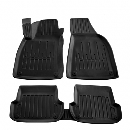 AUDI - Set 5 Covorase Auto din Cauciuc pentru Audi A4 (B6) (2000-2004)