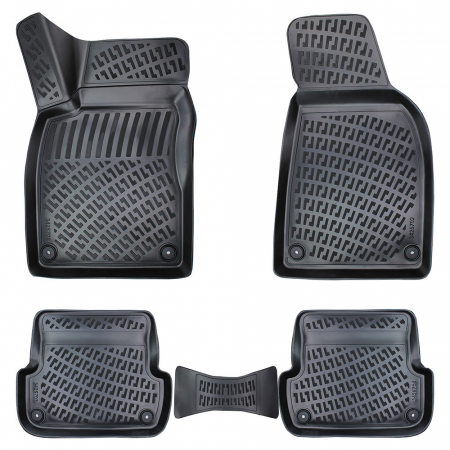 Set 5 Covorase Auto din Cauciuc pentru Audi A4 B6 (Typ 8E) 2000-2004 [7]