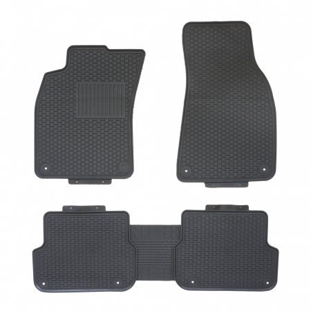 Covorase si tavite - Set 5 Covorase Auto din Cauciuc pentru Audi A6 (C6) (2004-2011)