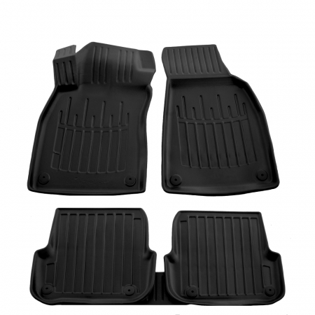 Covorase si tavite - Set 5 Covorase Auto din Cauciuc pentru Audi A6 (C6) (2004-2011)