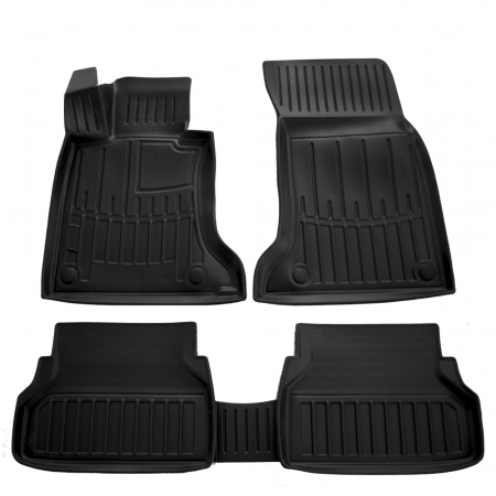 BMW - Set 5 Covorase Auto din Cauciuc pentru Bmw 5 (E60) 2Wd (2003-2010)