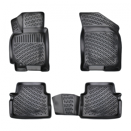 Set 5 Covorase Auto din Cauciuc pentru Chevrolet Aveo I (2002-2011) [1]