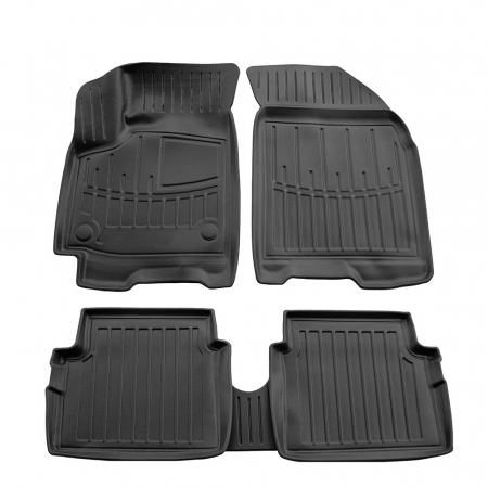 CHEVROLET - Set 5 Covorase Auto din Cauciuc pentru Chevrolet Aveo (T250) (2005-2011)