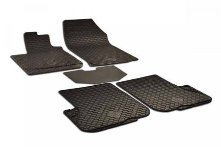 DACIA - Set 5 Covorase Auto din Cauciuc pentru Dacia Logan (2012-2020) - 5Pcs