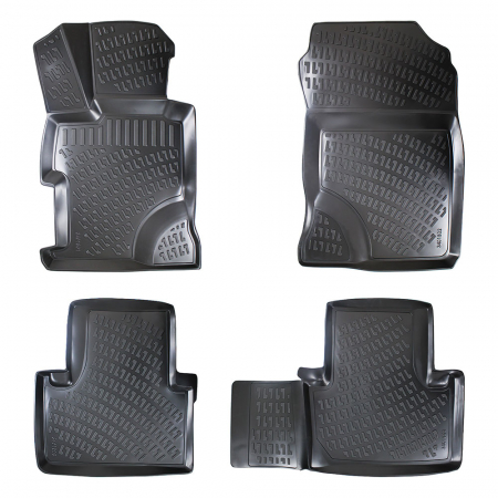 HONDA - Set 5 Covorase Auto din Cauciuc pentru Honda Civic Sedan IX (2011-2016)