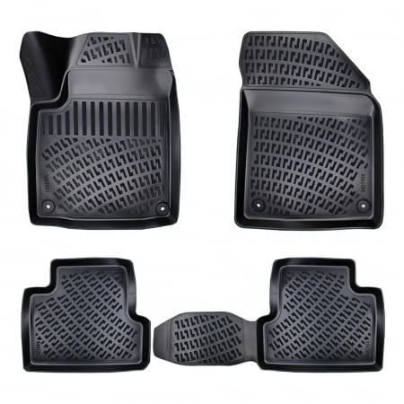 JEEP - Set 5 Covorase Auto din Cauciuc pentru Jeep Cherokee (Kl) (2014-2019)