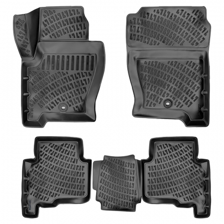 LAND ROVER - Set 5 Covorase Auto din Cauciuc pentru Land Rover Range Rover Sport I (L320) (2005-2013)