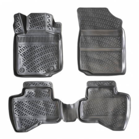 PEUGEOT - Set 5 Covorase Auto din Cauciuc pentru Peugeot 107 (2005-2014)