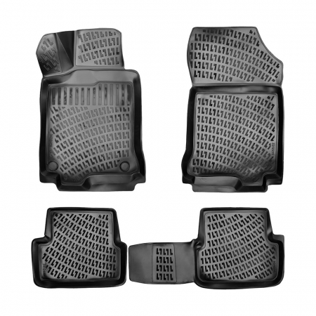 RENAULT - Set 5 Covorase Auto din Cauciuc pentru Renault Laguna III (2007-2015)