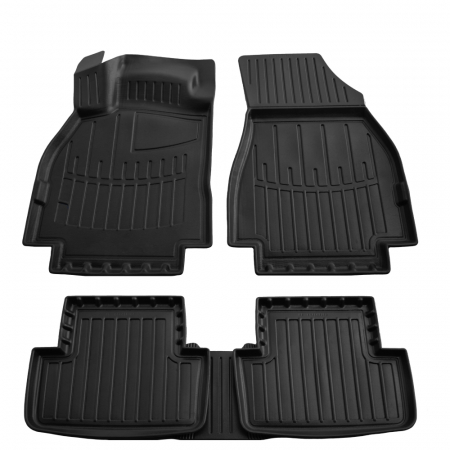 RENAULT - Set 5 Covorase Auto din Cauciuc pentru Renault Megane II (2002-2009)