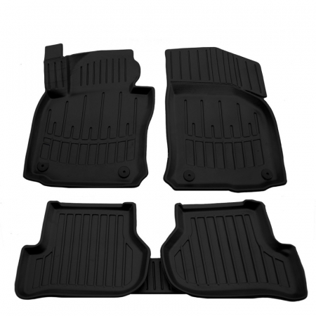SEAT - Set 5 Covorase Auto din Cauciuc pentru Seat Leon II (1P) (2005-2012)