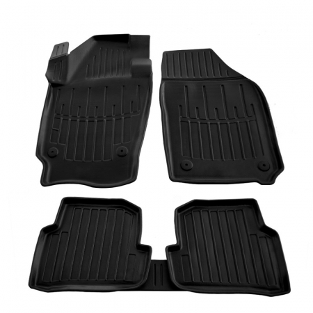 SKODA - Set 5 Covorase Auto din Cauciuc pentru Skoda Fabia III (2014-)