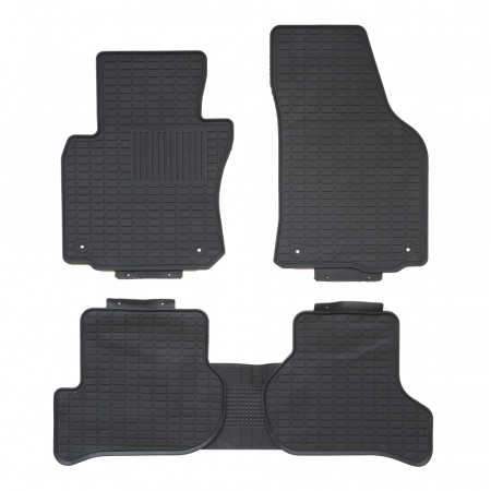 Set 5 Covorase Auto din Cauciuc pentru Skoda Octavia II (2004-2013) [6]