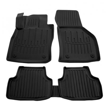 SKODA - Set 5 Covorase Auto din Cauciuc pentru Skoda OctaVIa III (A7) (2013-2020)
