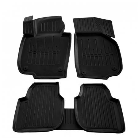 SKODA - Set 5 Covorase Auto din Cauciuc pentru Skoda Superb II (3T) (2008-2015)