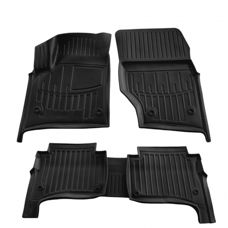 VOLKSWAGEN - Set 5 Covorase Auto din Cauciuc pentru Volkswagen Touareg I (7L) (2002-2010)
