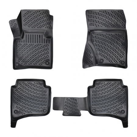 Set 5 Covorase Auto din Cauciuc pentru Volkswagen Touareg II (2010-2018) [4]