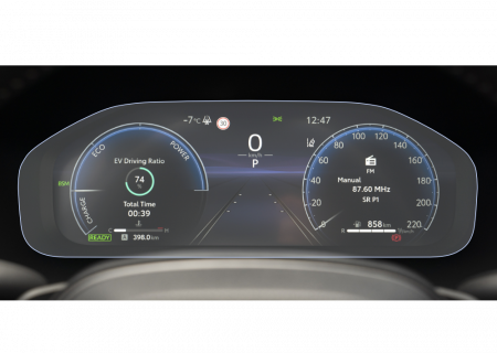 Pentru Navigatii Auto Originale - Set folii de protectie pentru Navigatie, Ceasuri de bord si AC, Toyota RAV4 2023+